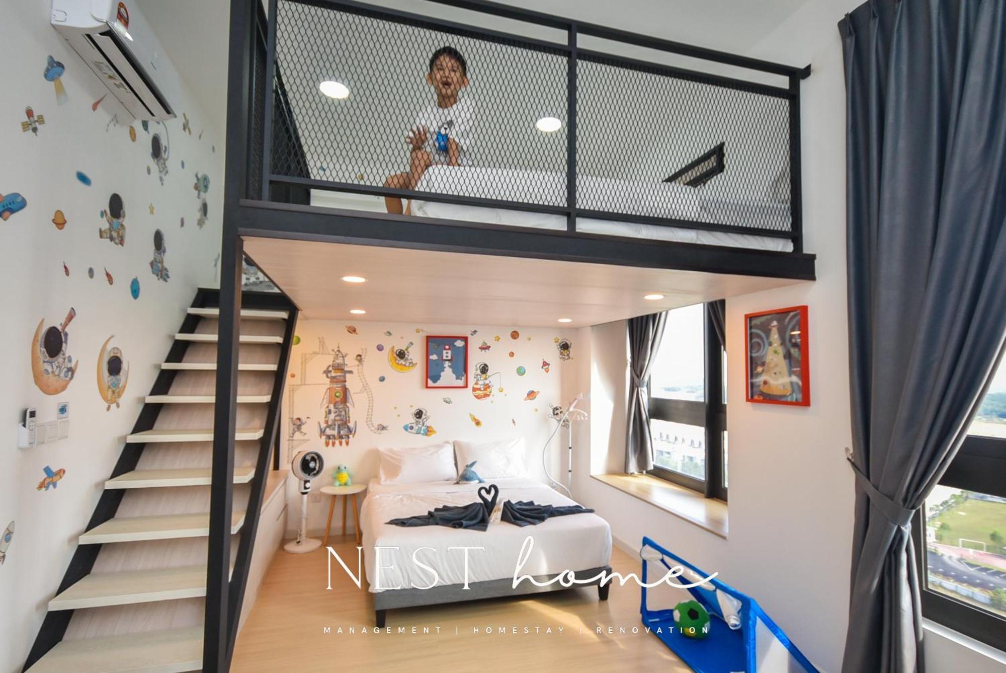 Sunway Grid Loft Suite By Nest Home【Olympic Size Pool】 Kampong Pendas Exterior photo